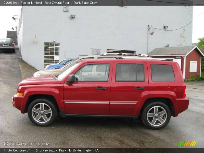 Red Crystal Pearl / Dark Slate Gray 2008 Jeep Patriot Limited