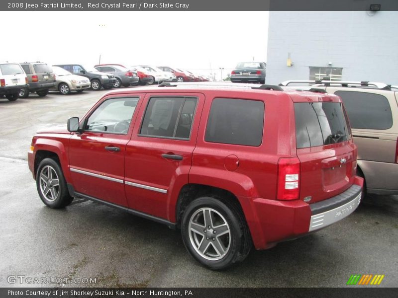 Red Crystal Pearl / Dark Slate Gray 2008 Jeep Patriot Limited
