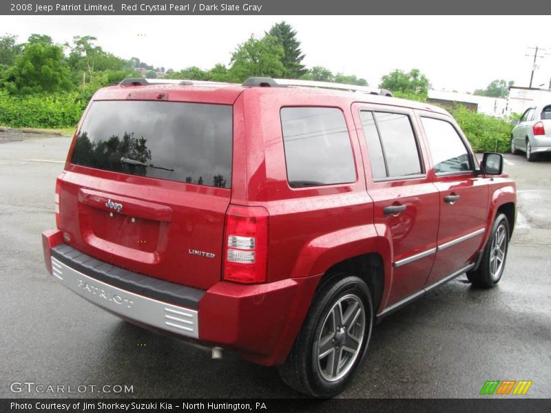 Red Crystal Pearl / Dark Slate Gray 2008 Jeep Patriot Limited