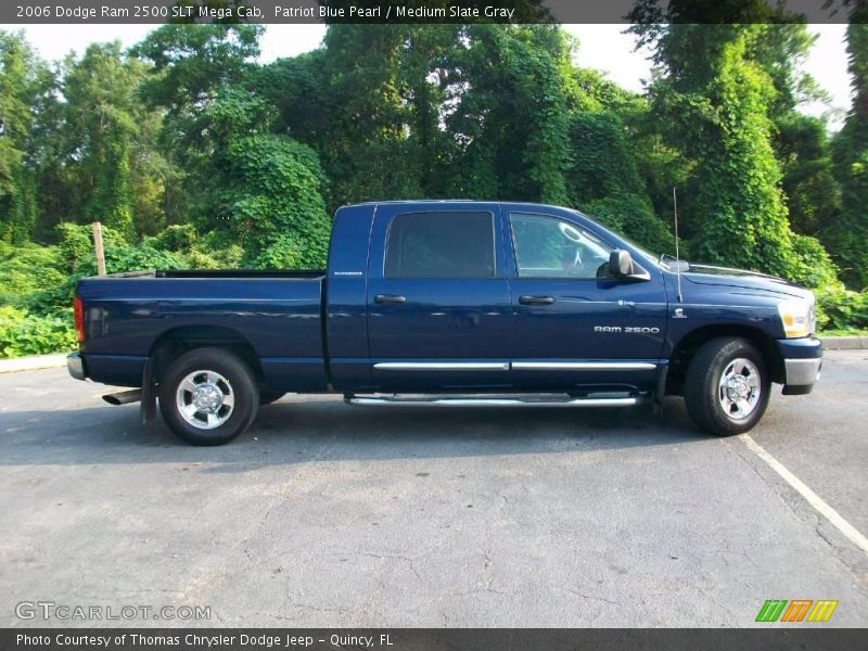 Patriot Blue Pearl / Medium Slate Gray 2006 Dodge Ram 2500 SLT Mega Cab