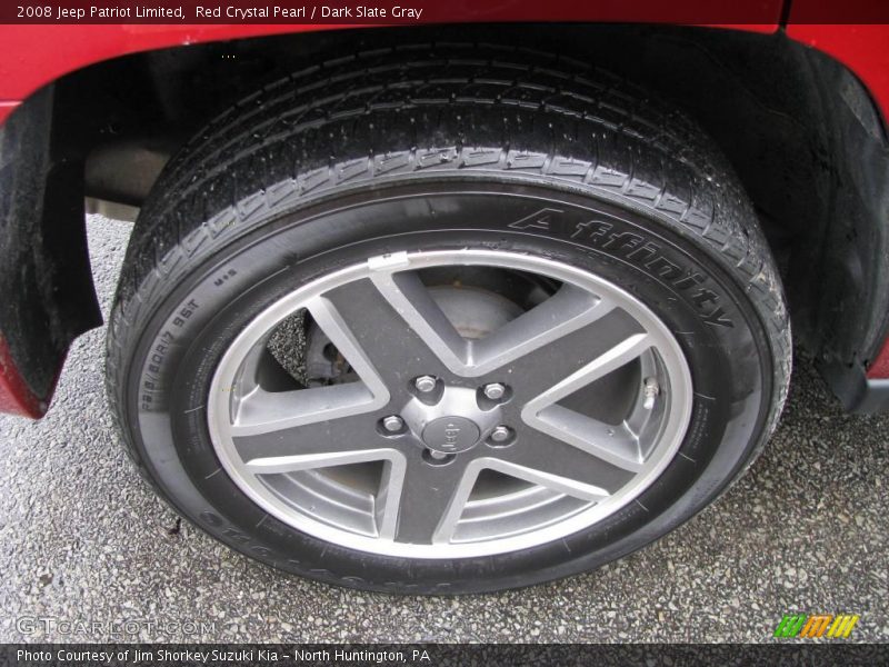 Red Crystal Pearl / Dark Slate Gray 2008 Jeep Patriot Limited