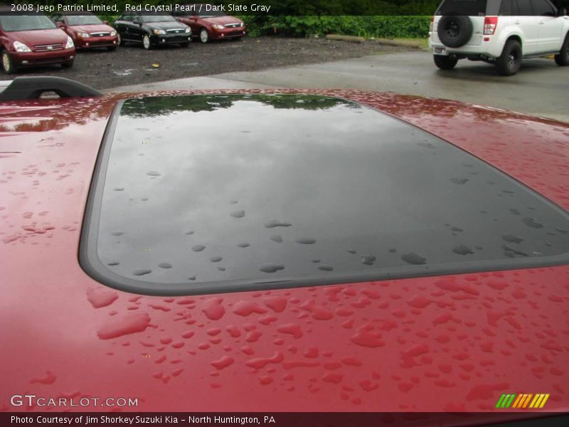 Red Crystal Pearl / Dark Slate Gray 2008 Jeep Patriot Limited