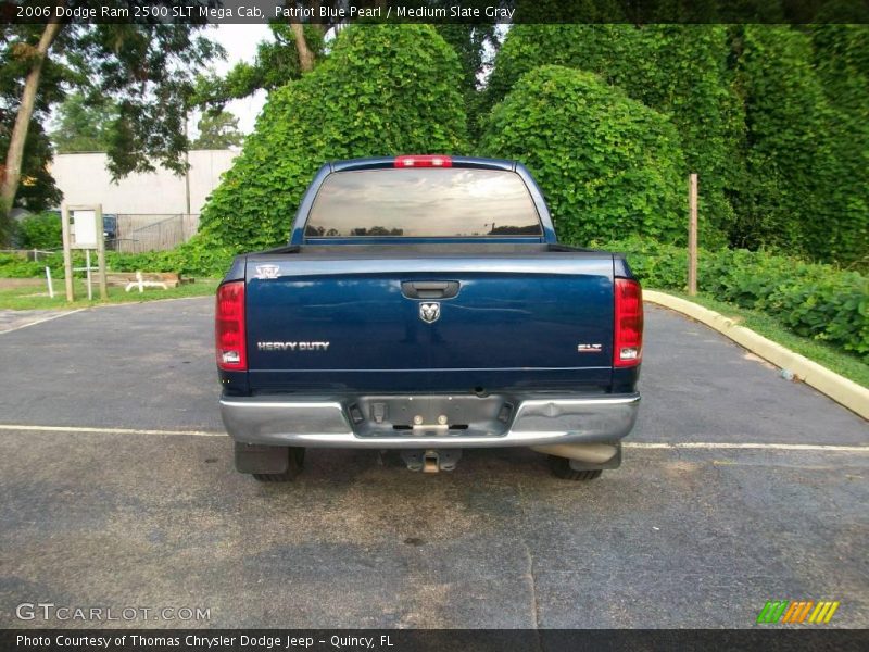 Patriot Blue Pearl / Medium Slate Gray 2006 Dodge Ram 2500 SLT Mega Cab