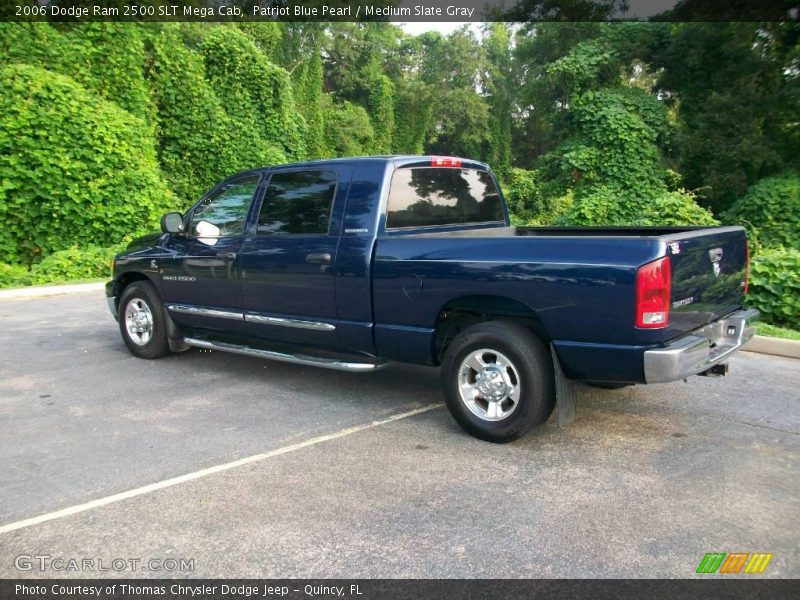 Patriot Blue Pearl / Medium Slate Gray 2006 Dodge Ram 2500 SLT Mega Cab