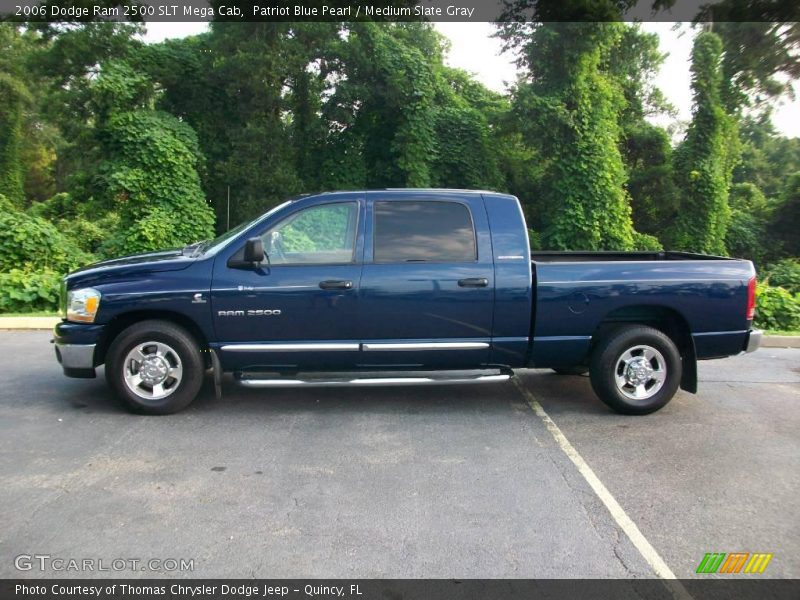 Patriot Blue Pearl / Medium Slate Gray 2006 Dodge Ram 2500 SLT Mega Cab
