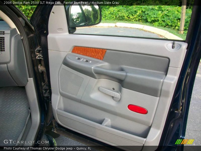 Patriot Blue Pearl / Medium Slate Gray 2006 Dodge Ram 2500 SLT Mega Cab