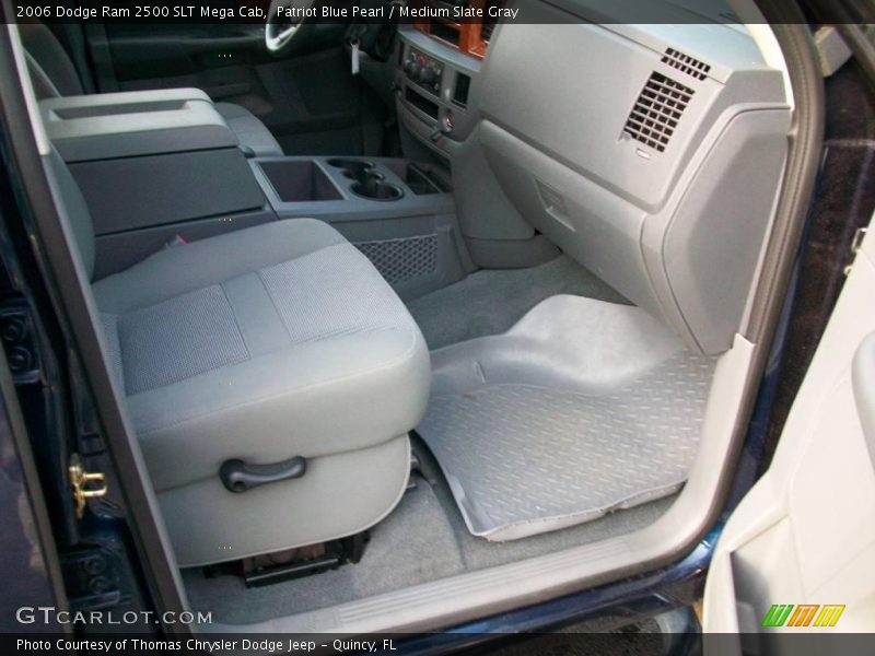 Patriot Blue Pearl / Medium Slate Gray 2006 Dodge Ram 2500 SLT Mega Cab