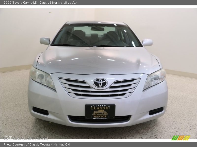 Classic Silver Metallic / Ash 2009 Toyota Camry LE