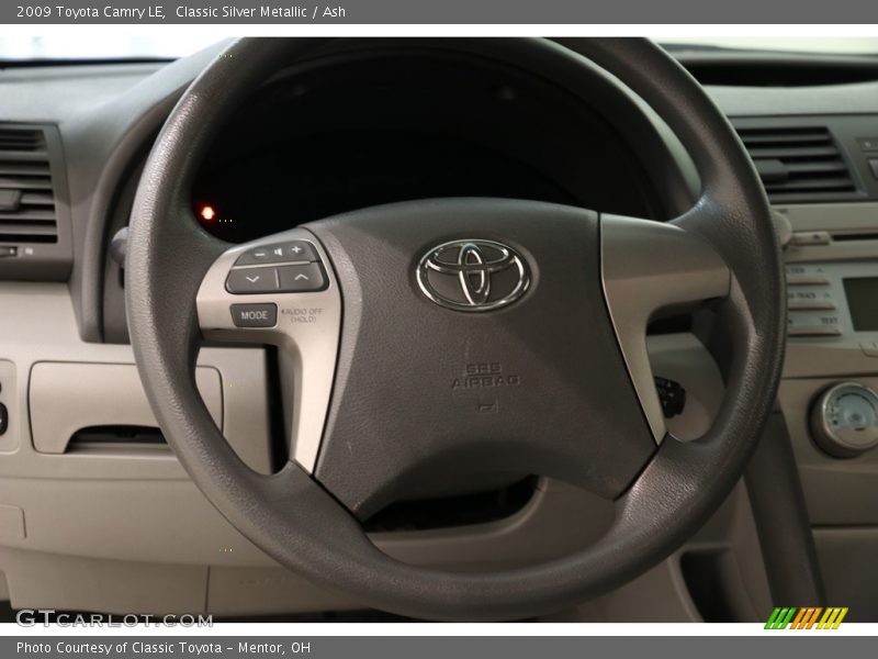 Classic Silver Metallic / Ash 2009 Toyota Camry LE