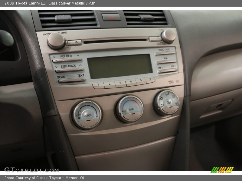 Classic Silver Metallic / Ash 2009 Toyota Camry LE