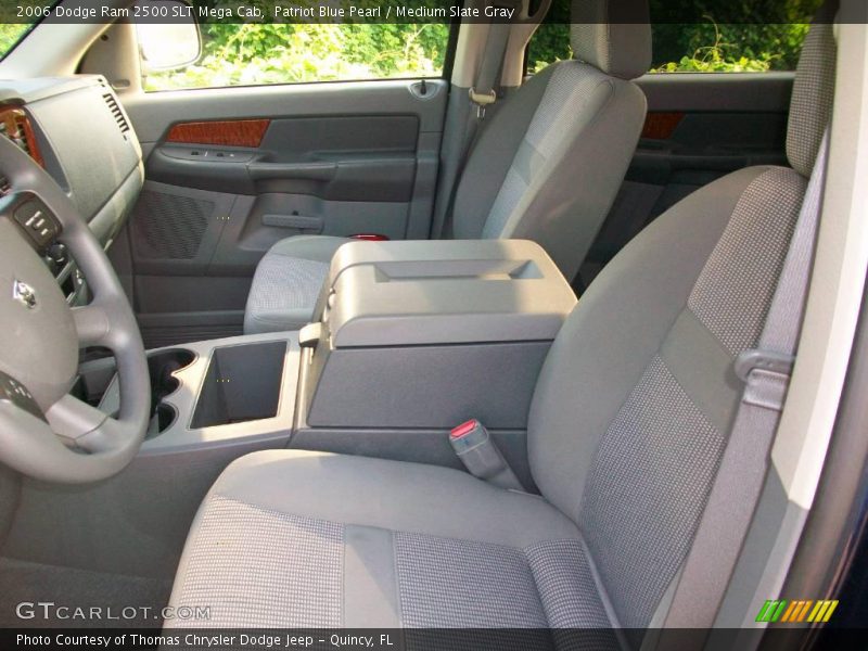 Patriot Blue Pearl / Medium Slate Gray 2006 Dodge Ram 2500 SLT Mega Cab