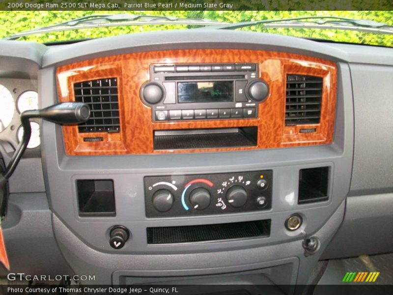Patriot Blue Pearl / Medium Slate Gray 2006 Dodge Ram 2500 SLT Mega Cab