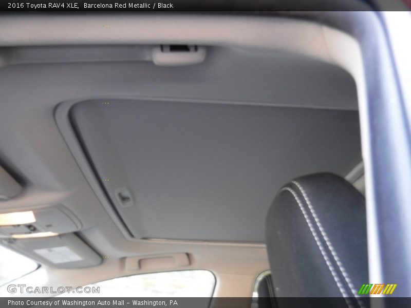 Barcelona Red Metallic / Black 2016 Toyota RAV4 XLE