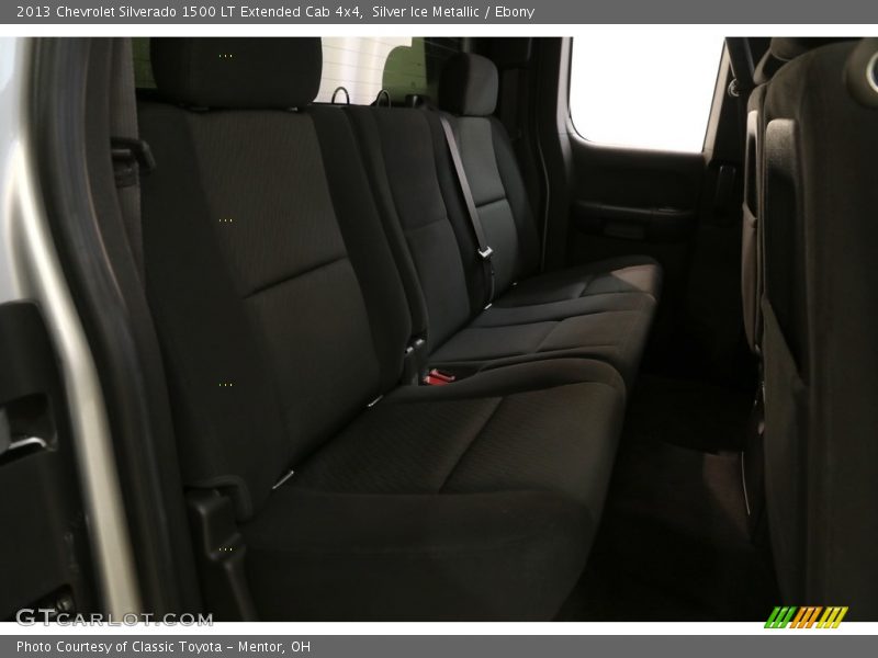 Silver Ice Metallic / Ebony 2013 Chevrolet Silverado 1500 LT Extended Cab 4x4