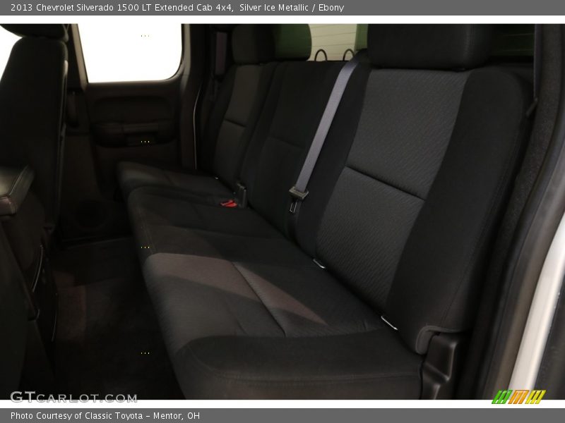 Silver Ice Metallic / Ebony 2013 Chevrolet Silverado 1500 LT Extended Cab 4x4