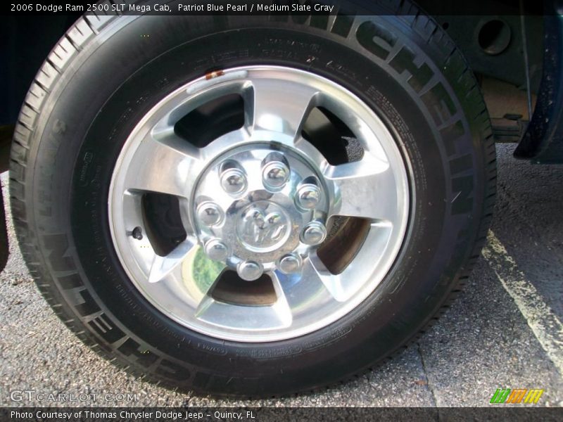 Patriot Blue Pearl / Medium Slate Gray 2006 Dodge Ram 2500 SLT Mega Cab