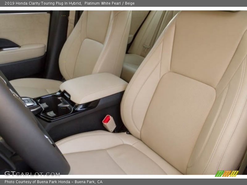 Platinum White Pearl / Beige 2019 Honda Clarity Touring Plug In Hybrid