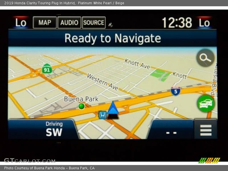 Platinum White Pearl / Beige 2019 Honda Clarity Touring Plug In Hybrid