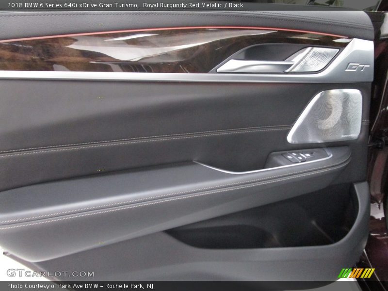 Royal Burgundy Red Metallic / Black 2018 BMW 6 Series 640i xDrive Gran Turismo