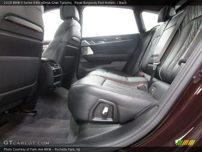 Royal Burgundy Red Metallic / Black 2018 BMW 6 Series 640i xDrive Gran Turismo