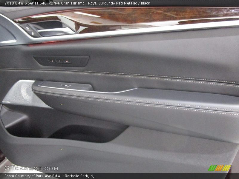 Royal Burgundy Red Metallic / Black 2018 BMW 6 Series 640i xDrive Gran Turismo