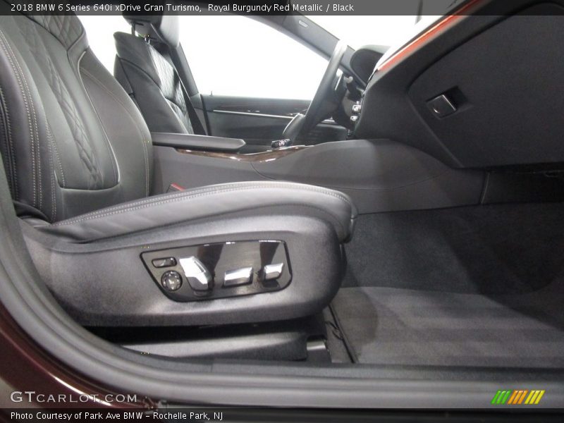 Royal Burgundy Red Metallic / Black 2018 BMW 6 Series 640i xDrive Gran Turismo
