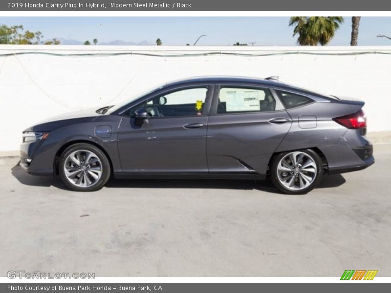 Modern Steel Metallic / Black 2019 Honda Clarity Plug In Hybrid