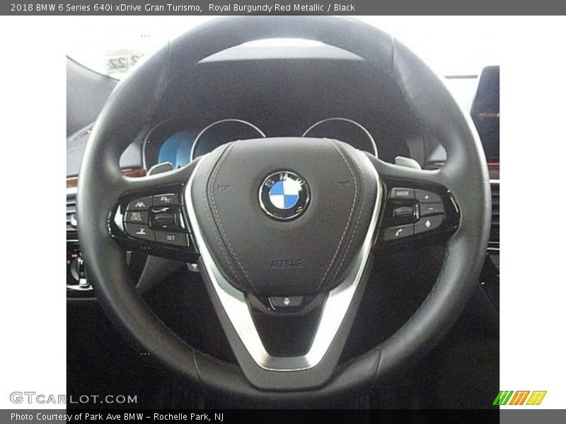 Royal Burgundy Red Metallic / Black 2018 BMW 6 Series 640i xDrive Gran Turismo