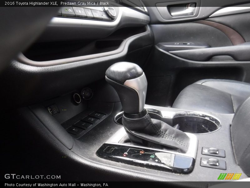 Predawn Gray Mica / Black 2016 Toyota Highlander XLE