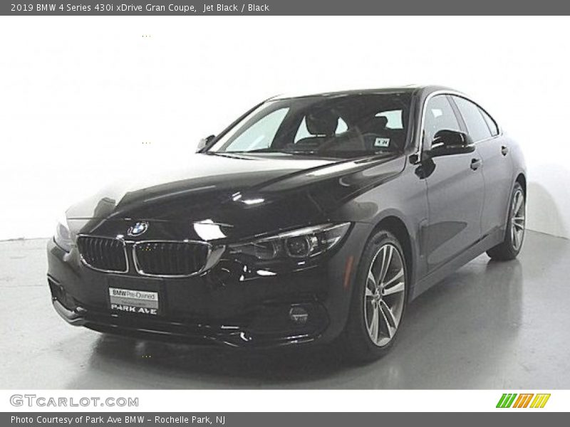Jet Black / Black 2019 BMW 4 Series 430i xDrive Gran Coupe