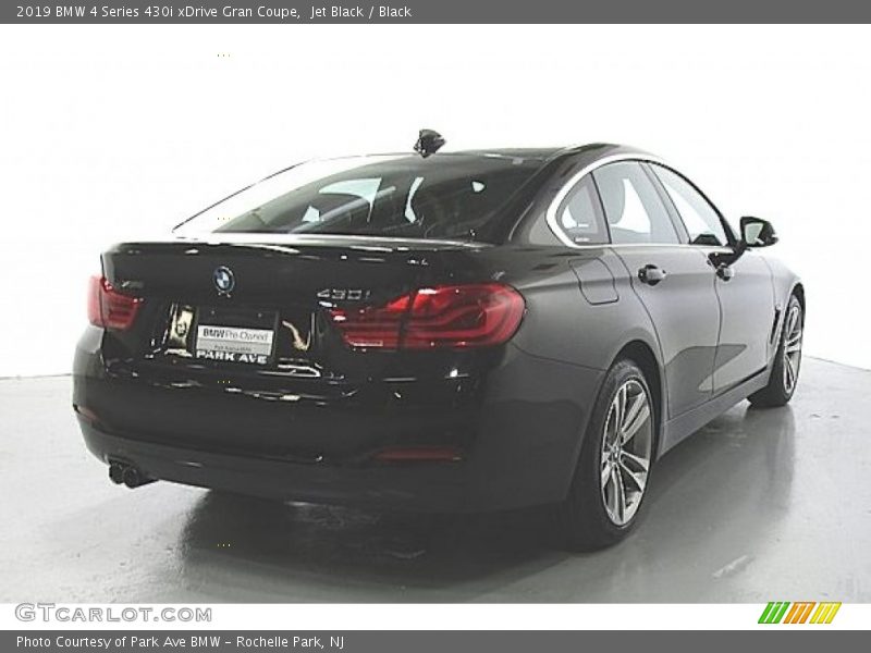 Jet Black / Black 2019 BMW 4 Series 430i xDrive Gran Coupe