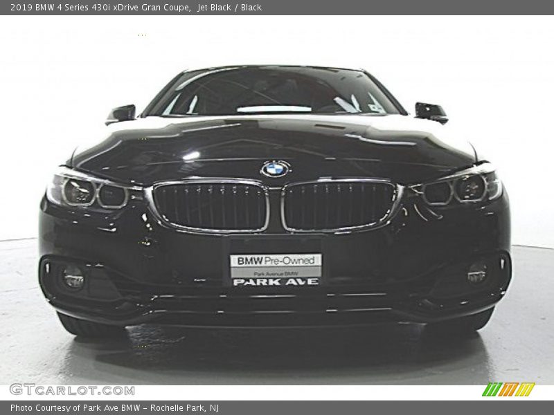 Jet Black / Black 2019 BMW 4 Series 430i xDrive Gran Coupe