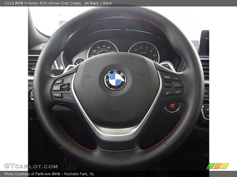 Jet Black / Black 2019 BMW 4 Series 430i xDrive Gran Coupe