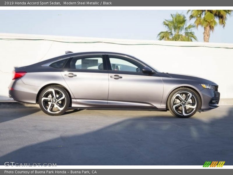 Modern Steel Metallic / Black 2019 Honda Accord Sport Sedan