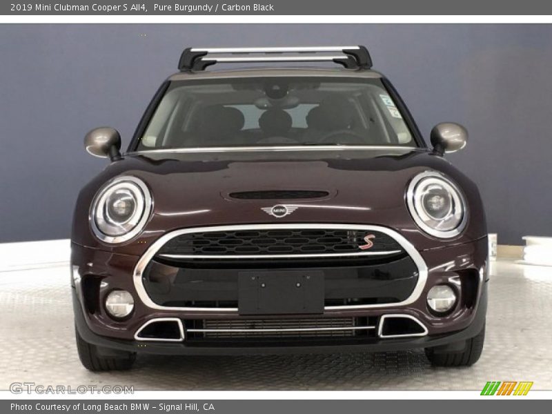 Pure Burgundy / Carbon Black 2019 Mini Clubman Cooper S All4