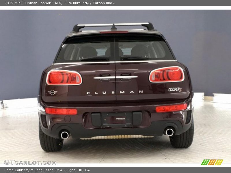 Pure Burgundy / Carbon Black 2019 Mini Clubman Cooper S All4