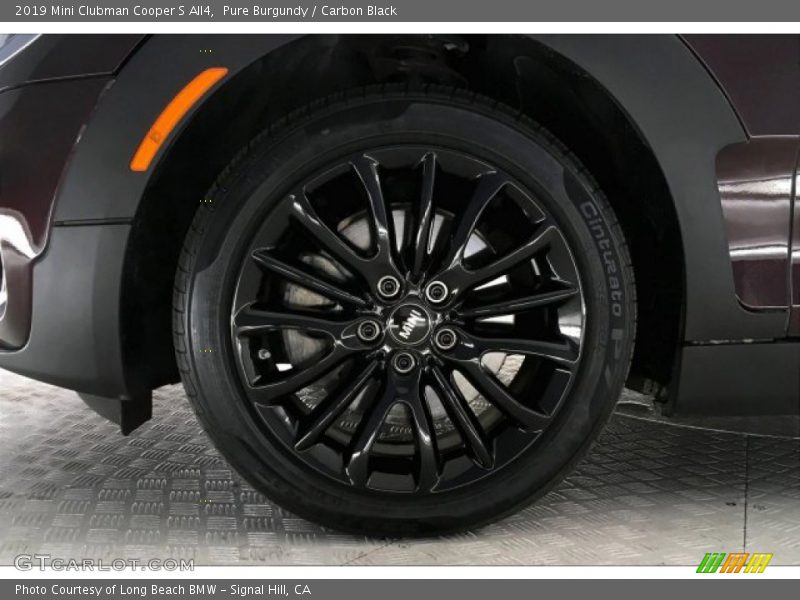 Pure Burgundy / Carbon Black 2019 Mini Clubman Cooper S All4