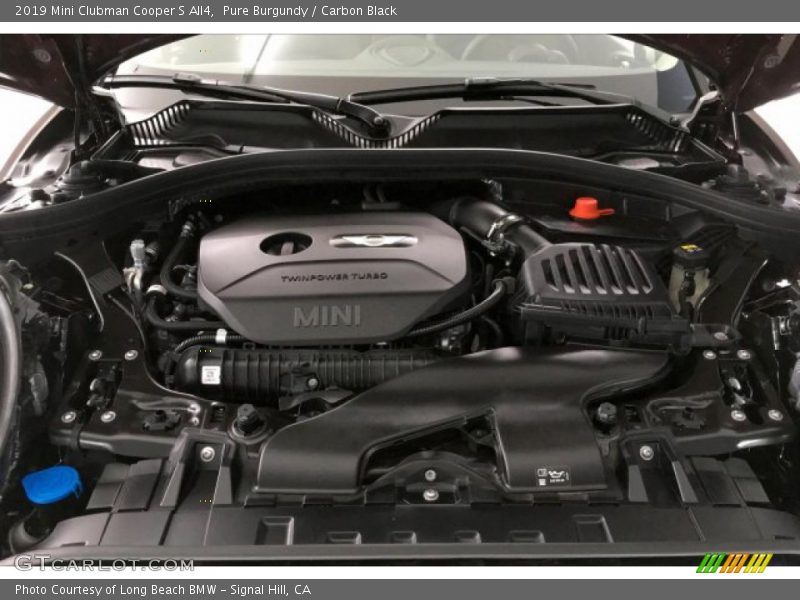 Pure Burgundy / Carbon Black 2019 Mini Clubman Cooper S All4