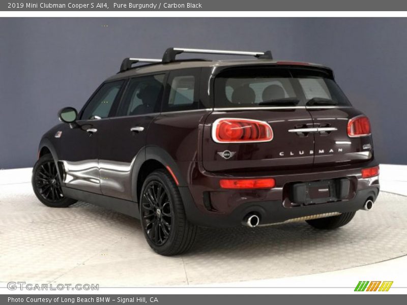 Pure Burgundy / Carbon Black 2019 Mini Clubman Cooper S All4