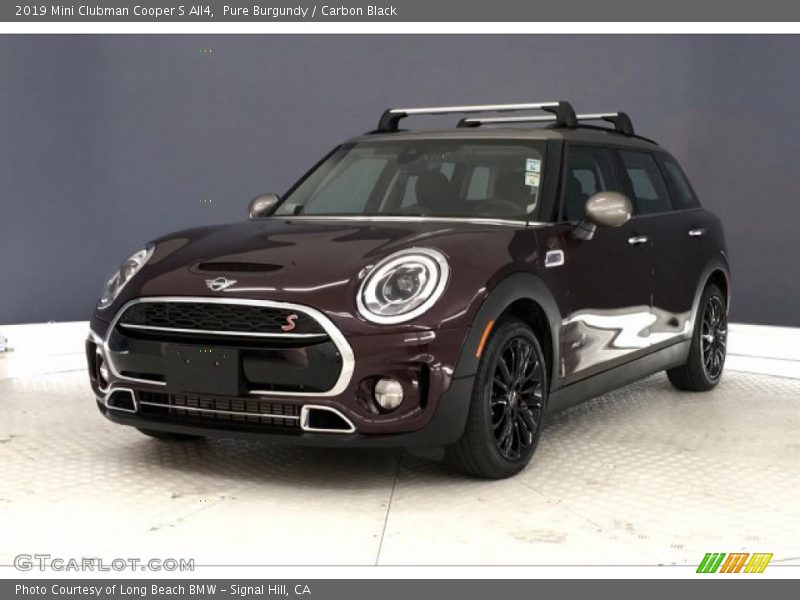 Pure Burgundy / Carbon Black 2019 Mini Clubman Cooper S All4