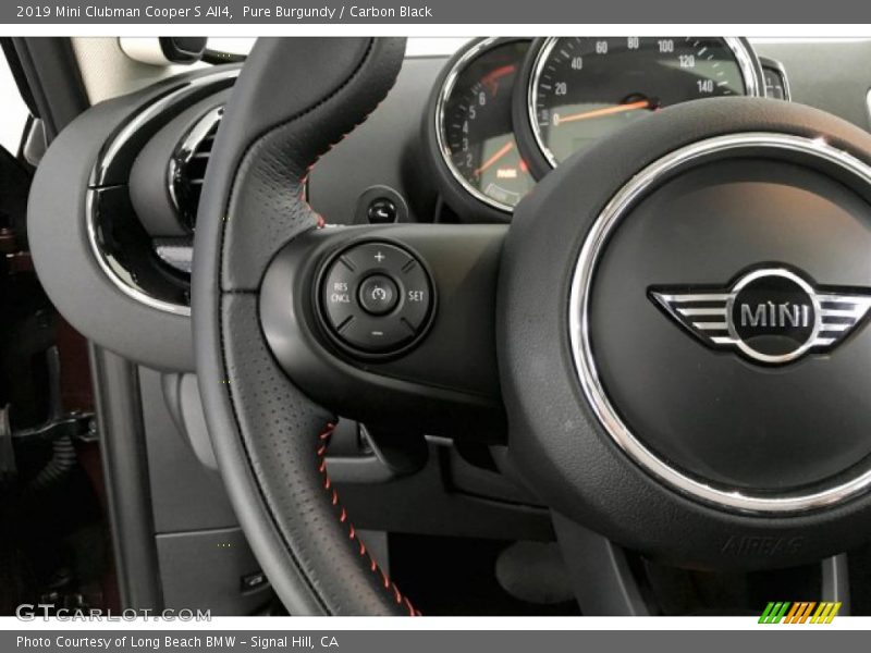 Pure Burgundy / Carbon Black 2019 Mini Clubman Cooper S All4