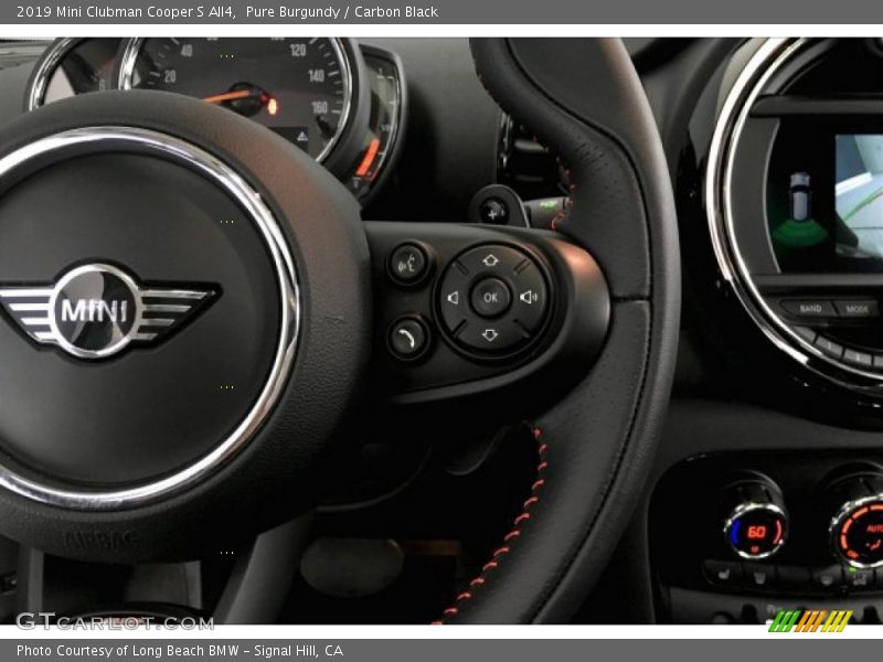 Pure Burgundy / Carbon Black 2019 Mini Clubman Cooper S All4
