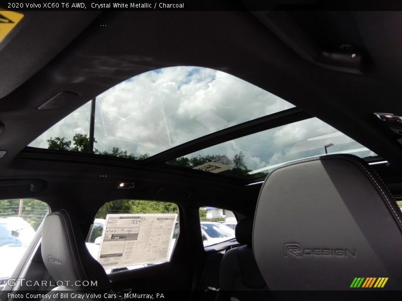 Sunroof of 2020 XC60 T6 AWD