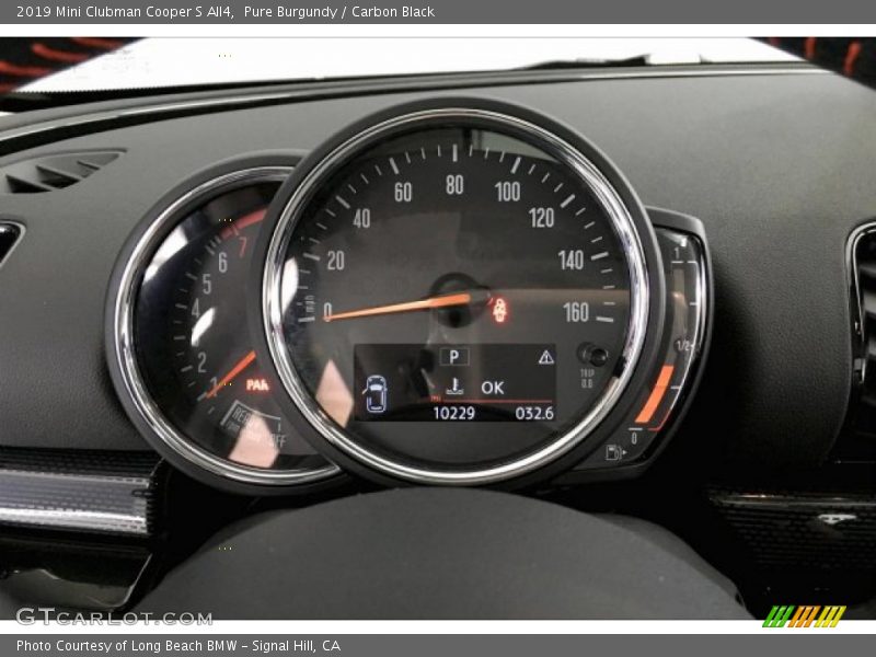 Pure Burgundy / Carbon Black 2019 Mini Clubman Cooper S All4
