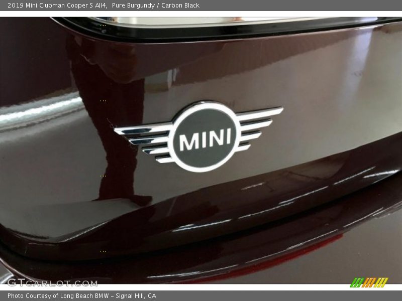 Pure Burgundy / Carbon Black 2019 Mini Clubman Cooper S All4