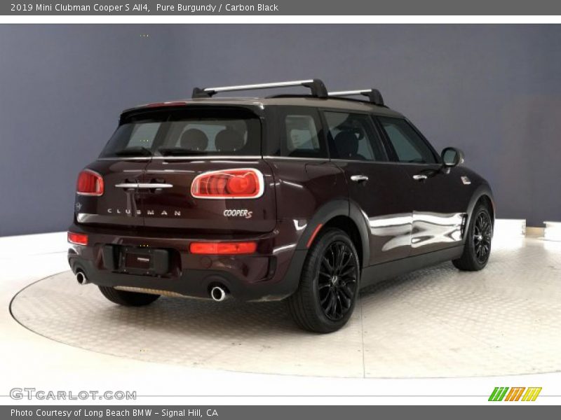 Pure Burgundy / Carbon Black 2019 Mini Clubman Cooper S All4