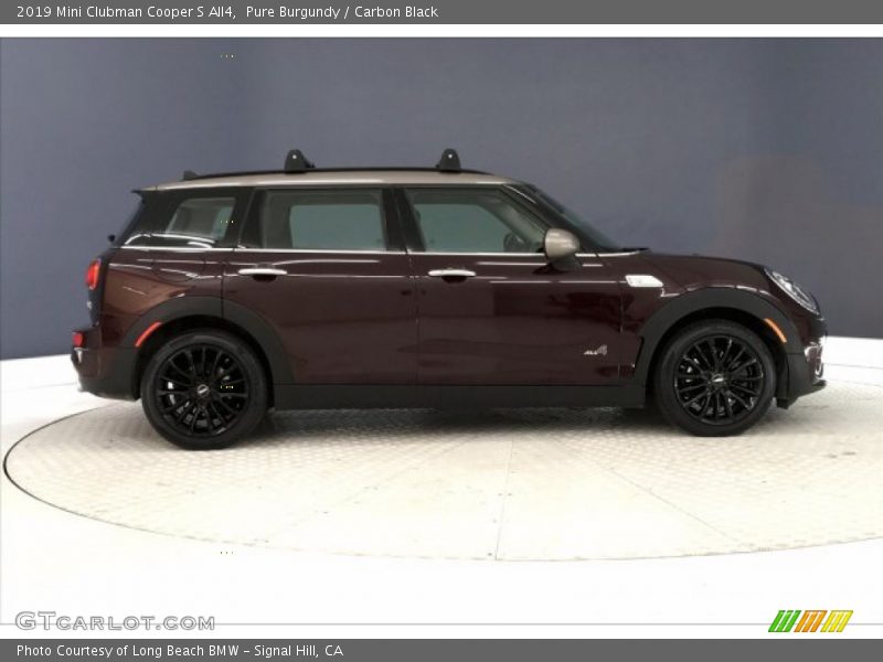 Pure Burgundy / Carbon Black 2019 Mini Clubman Cooper S All4