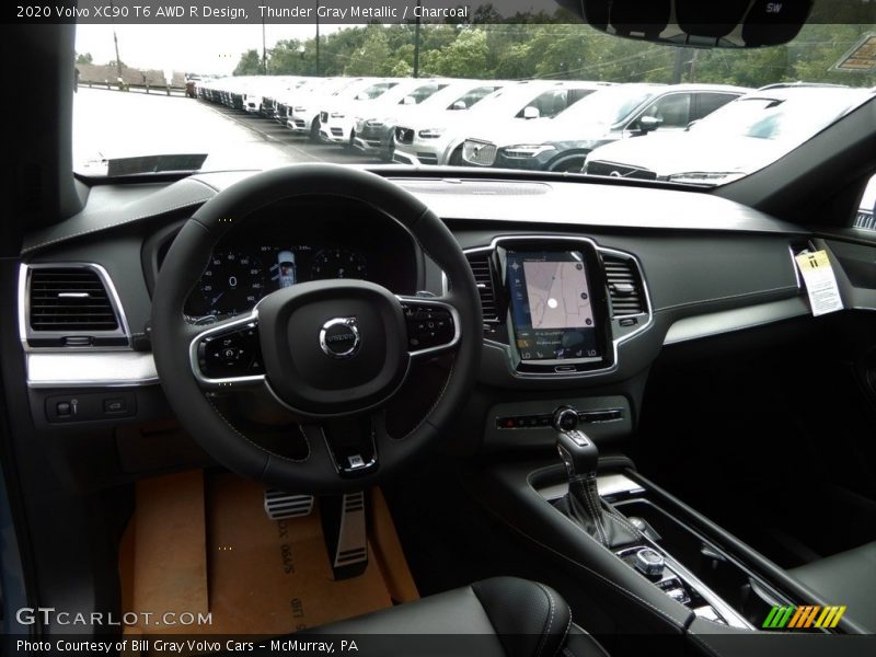 Dashboard of 2020 XC90 T6 AWD R Design
