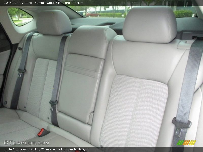 Summit White / Medium Titanium 2014 Buick Verano