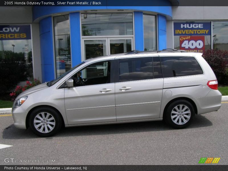 Silver Pearl Metallic / Black 2005 Honda Odyssey Touring